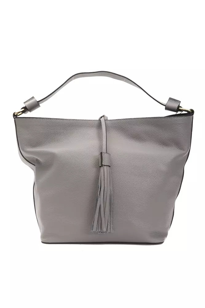 Pompei Donatella Leather Shoulder Bag