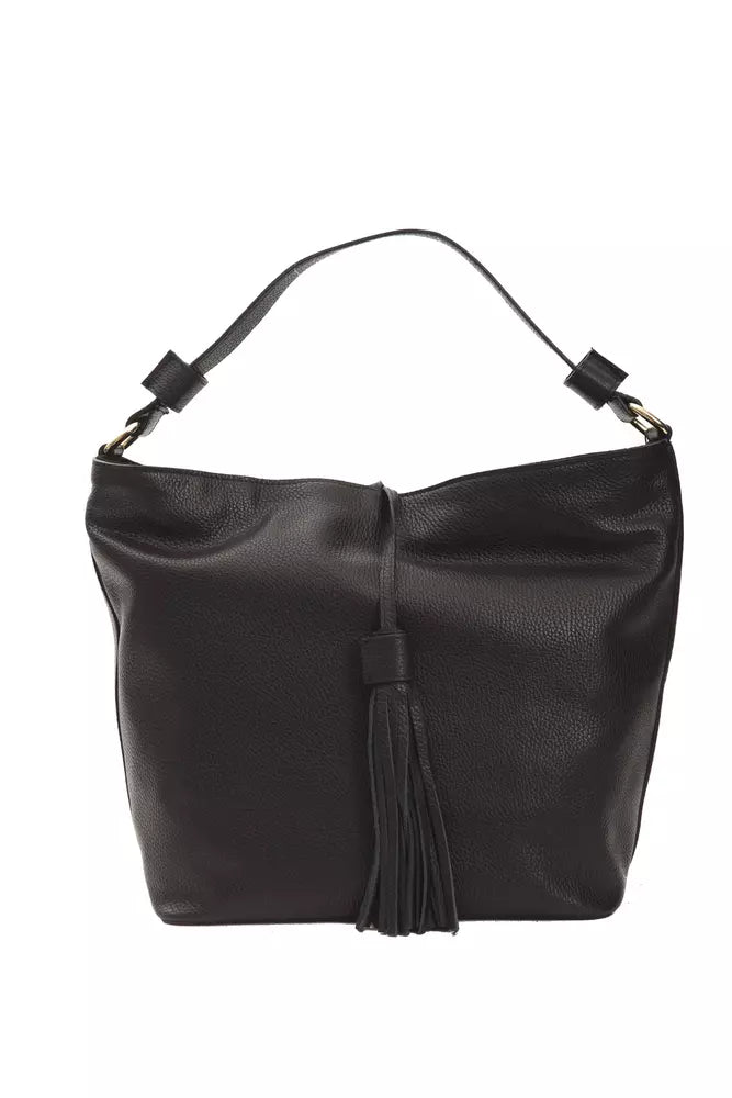 Pompei Donatella Leather Shoulder Bag