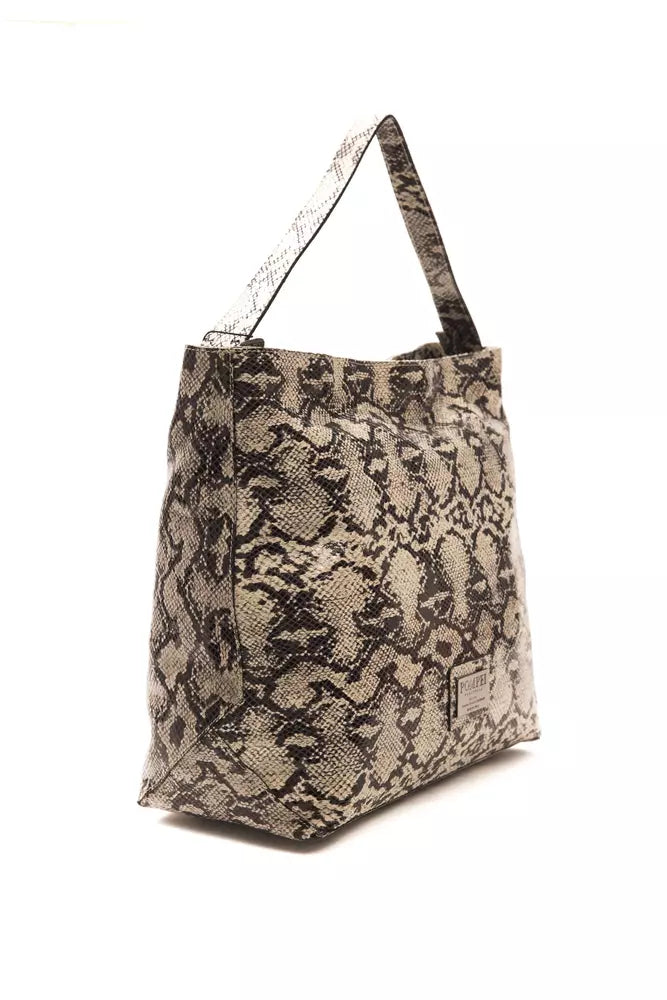 Pompei Donatella Python Shoulder Bag