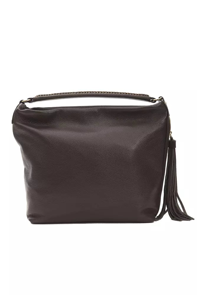 Pompei Donatella Leather Shoulder Bag