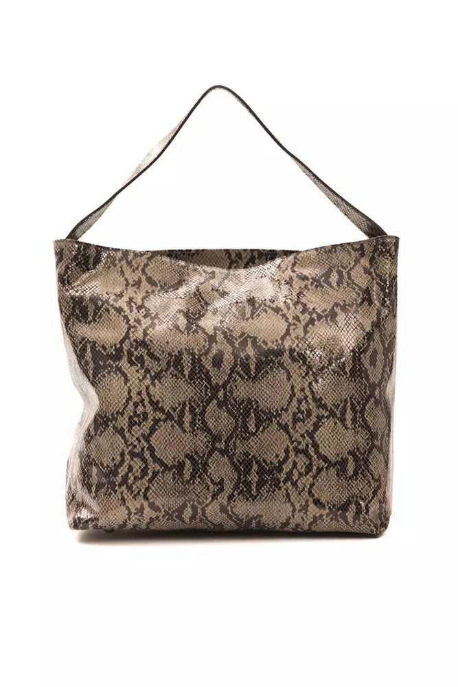 Pompei Donatella Python Shoulder Bag