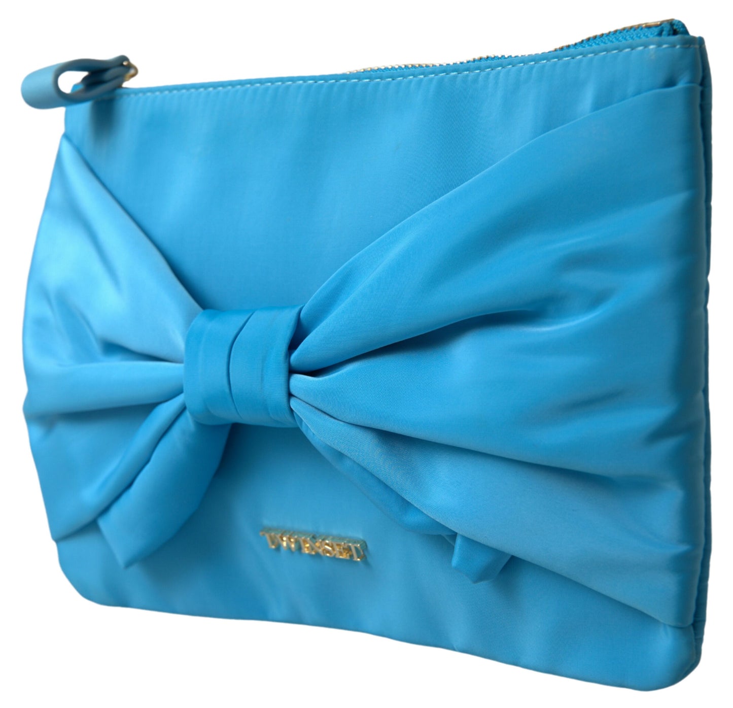 Twinset Tafta Silk Clutch Bag With Bow Elegant Evening Accessory Limited Edition