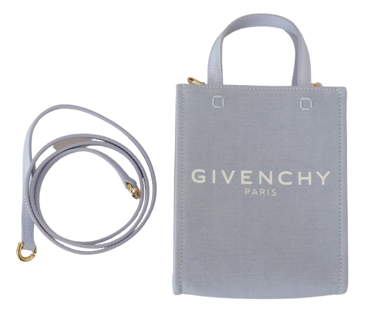 Givenchy Cloud Blue Top Handle Mini Bag Italian Craftsmanship Exclusive Limited Edition by Givenchy
