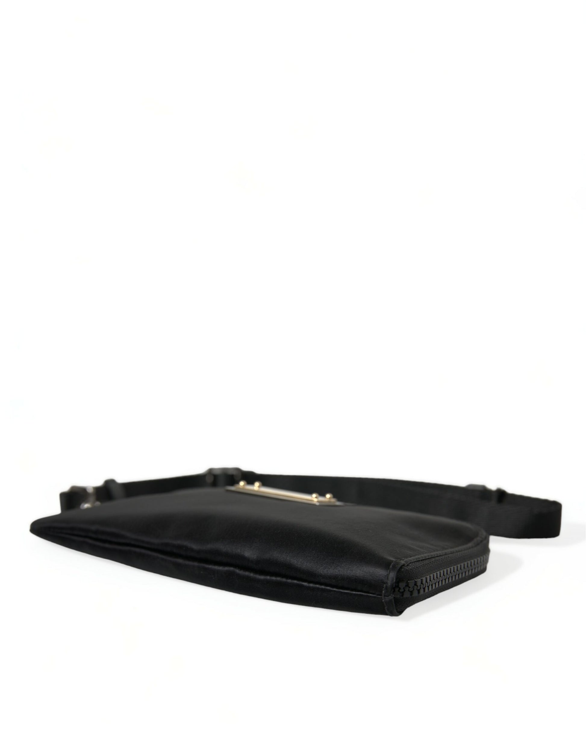 Dolce Gabbana Pouch Bag Nylon Calfskin Collection Made In Italy Exclusive Craftsmanship And Subtle Luxury by Dolce & Gabbana