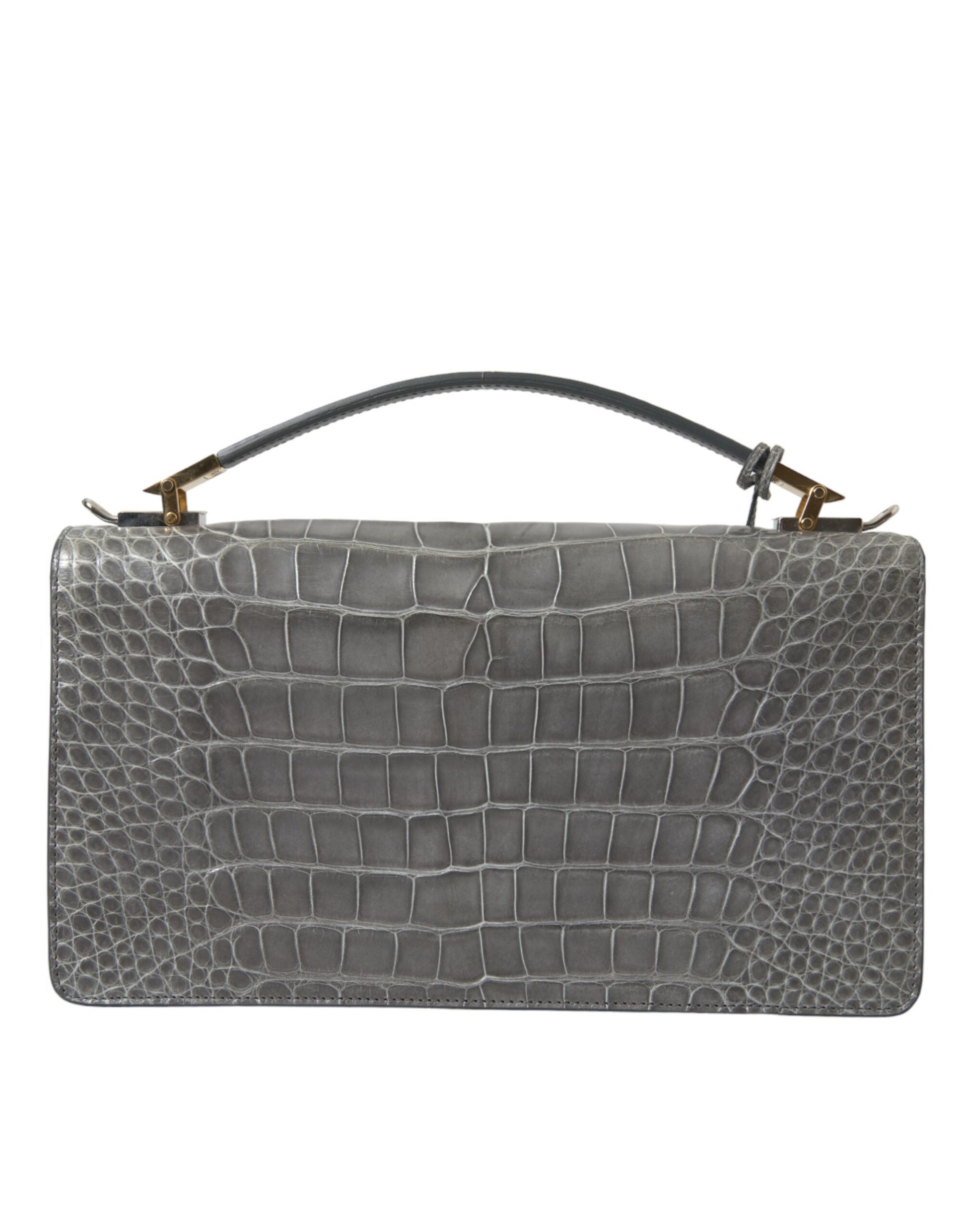 Balenciaga Alligator Leather Medium Shoulder Bag Le Dix Collection Limited Edition For Style Enthusiasts by Balenciaga