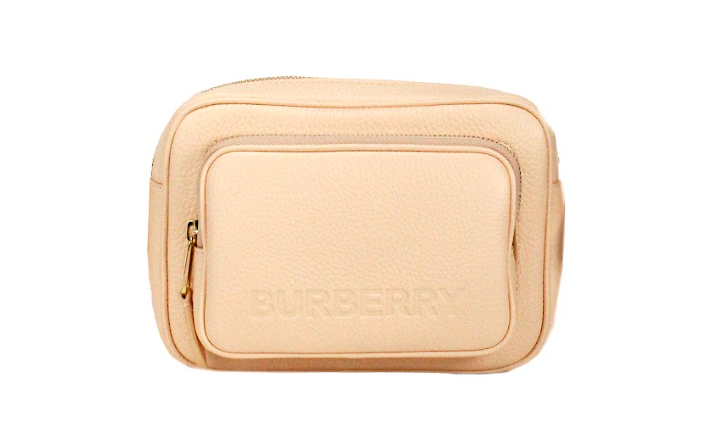 Burberry Small Camera Crossbody Bag Grainy Leather Peach Pink Limited Edition Exclusive by Burberry
