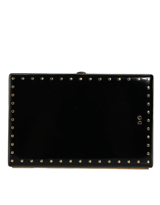 Dolce And Gabbana Gorgeous Leather Miniature Clutch Purse With Brass Hardware Made In Italy by Dolce & Gabbana