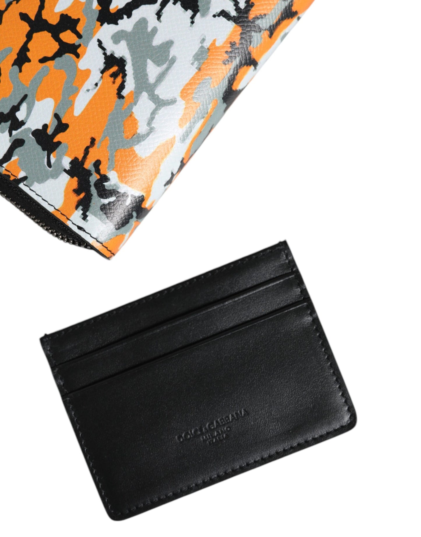 Dolce Gabbana Leather Crossbody Bag Multicolor Camouflage Made In Italy Exclusive by Dolce & Gabbana