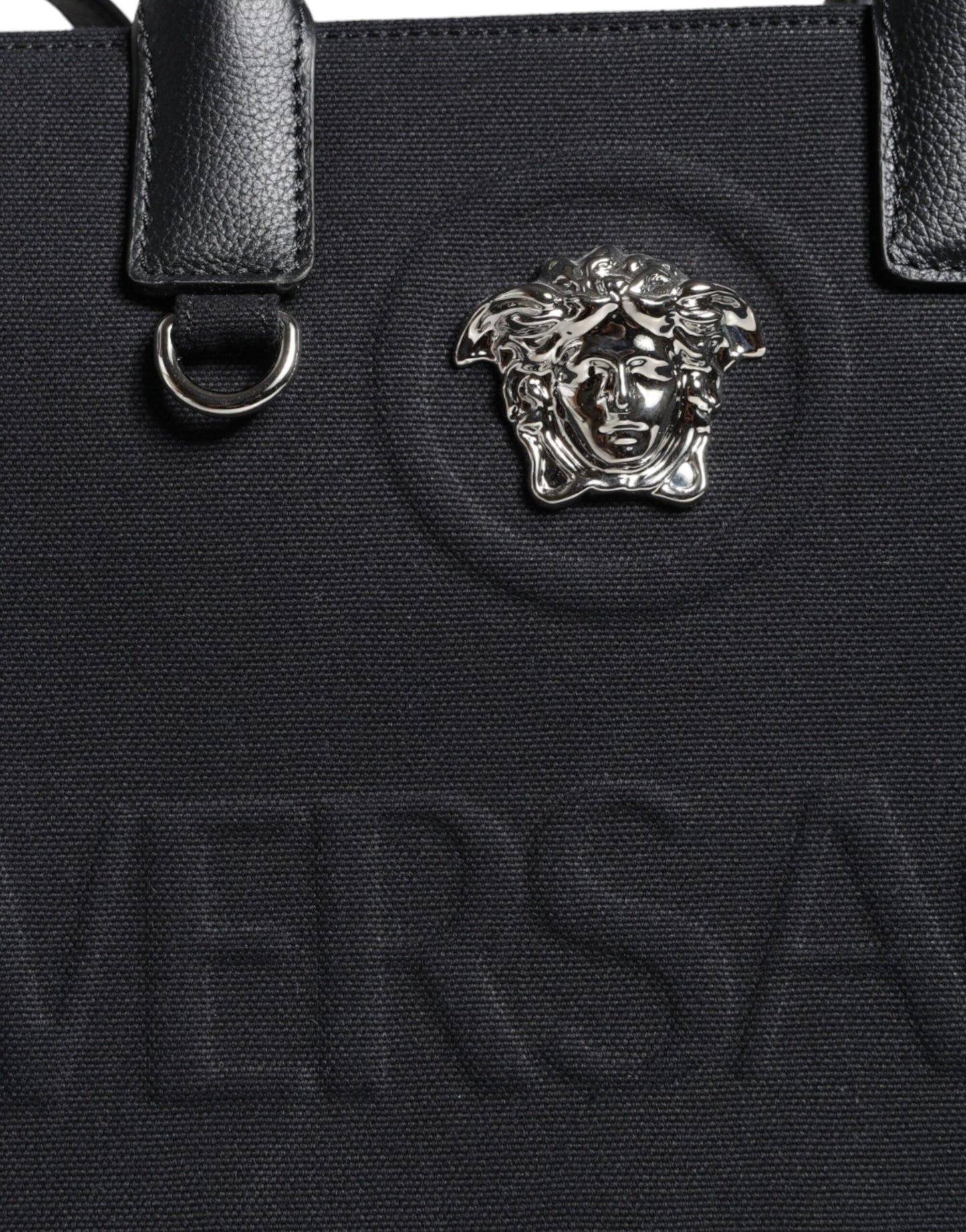 Versace Crossbody Bag Black With Signature Logo Premium Collection Limited Edition Accessory by Versace