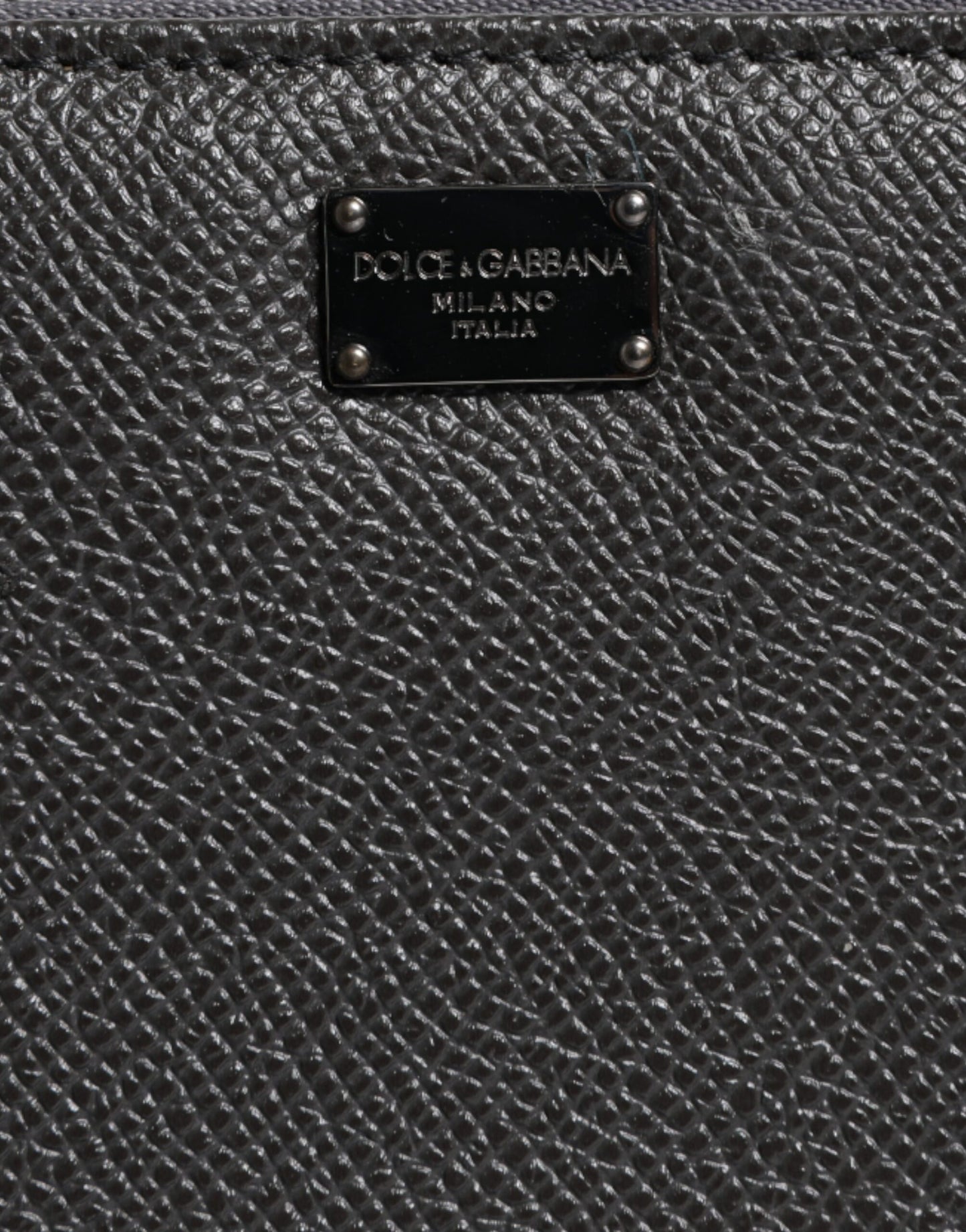 Dolce and Gabbana Continental Wallet Calfskin Leather Made in Italy Limited Edition by Dolce & Gabbana