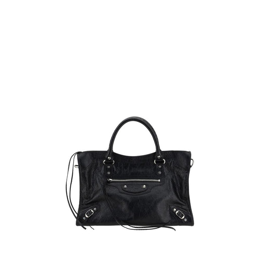 Balenciaga Le City Medium Lambskin Handbag Soft Leather Luxury Everyday Carry With Iconic Silhouette And Subtle Hardware by Balenciaga