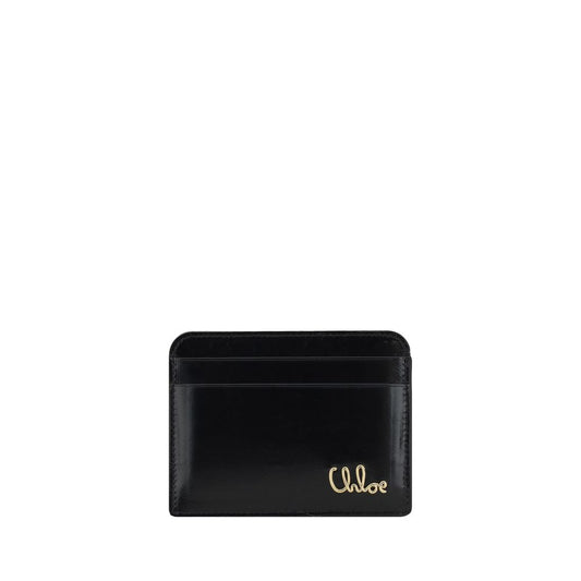 Chloé Leather Card Holder Monogram Limited