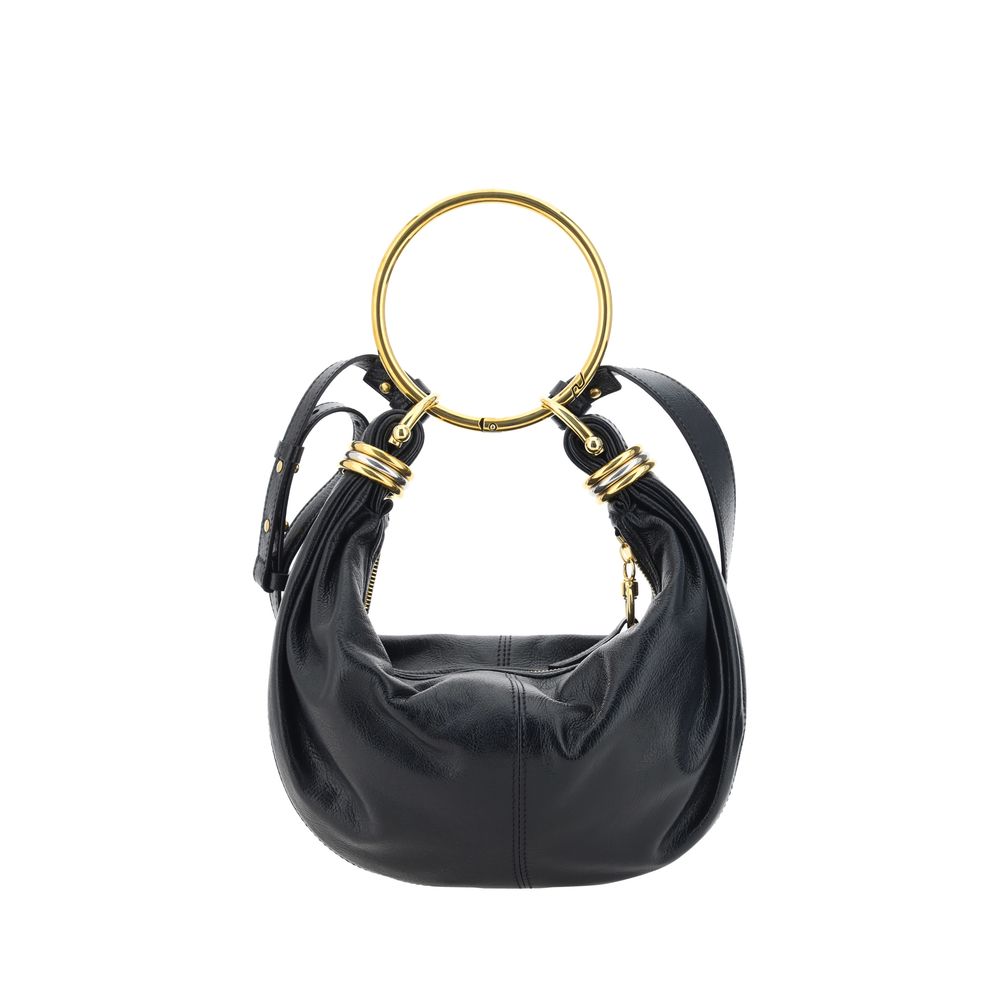 Chloé Leather Bracelet Handbag Calf Leather Elite