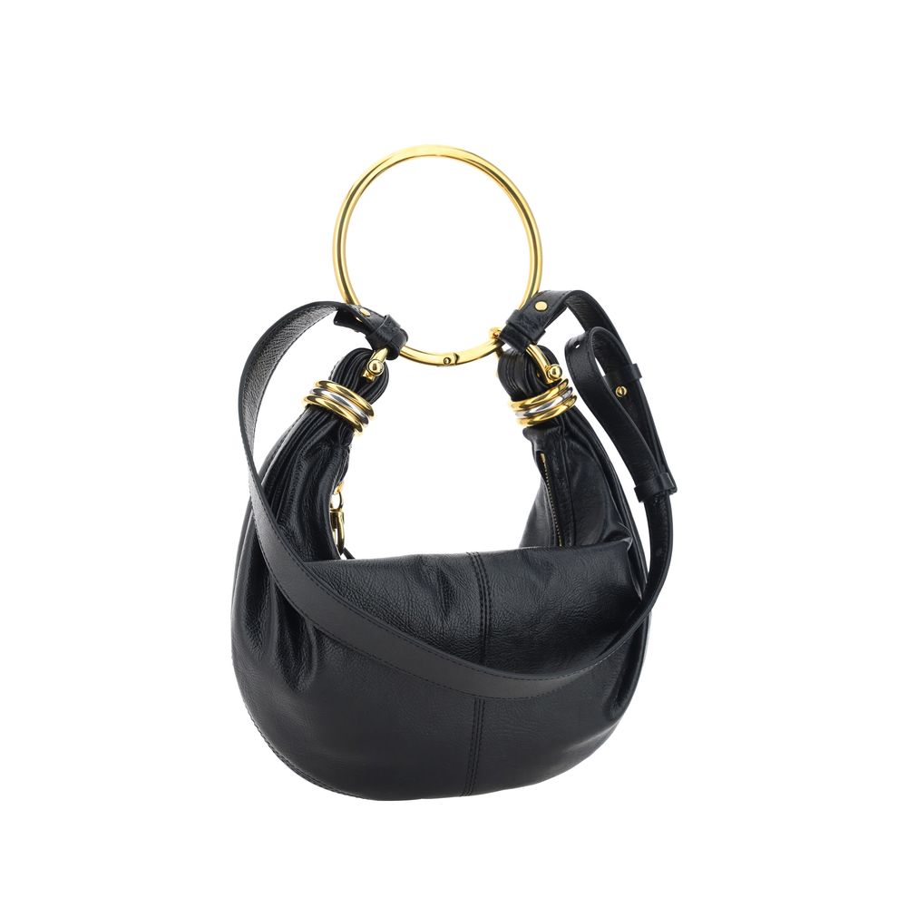 Chloé Leather Bracelet Handbag Calf Leather Elite