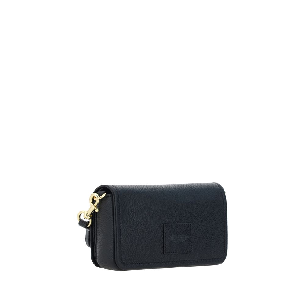 Marc Jacobs Mini Bag Shoulder Bag Grained Leather Adjustable Removable Strap Magnetic Front Closure Monogram by Marc Jacobs