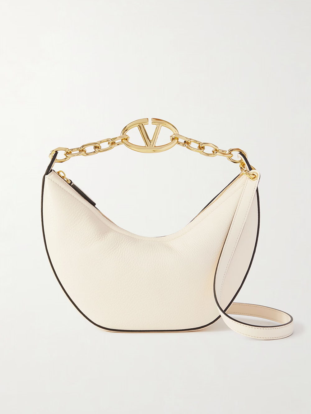 Valentino Garavani VLogo Moon Small Hobo Bag