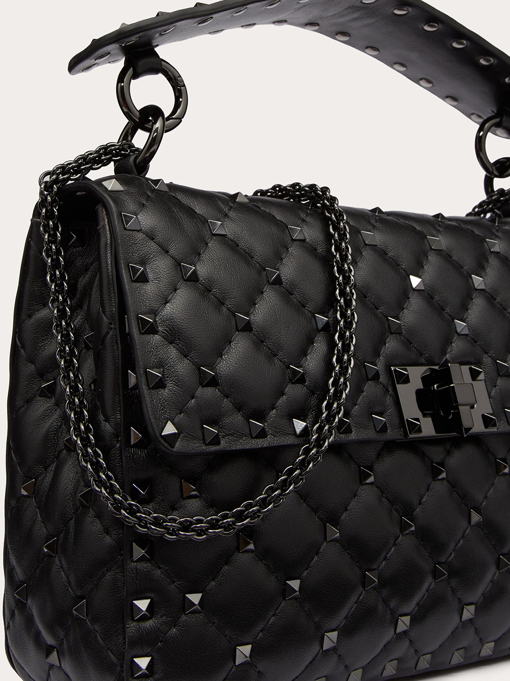 Valentino Garavani Rockstud Spike Medium Chain Bag