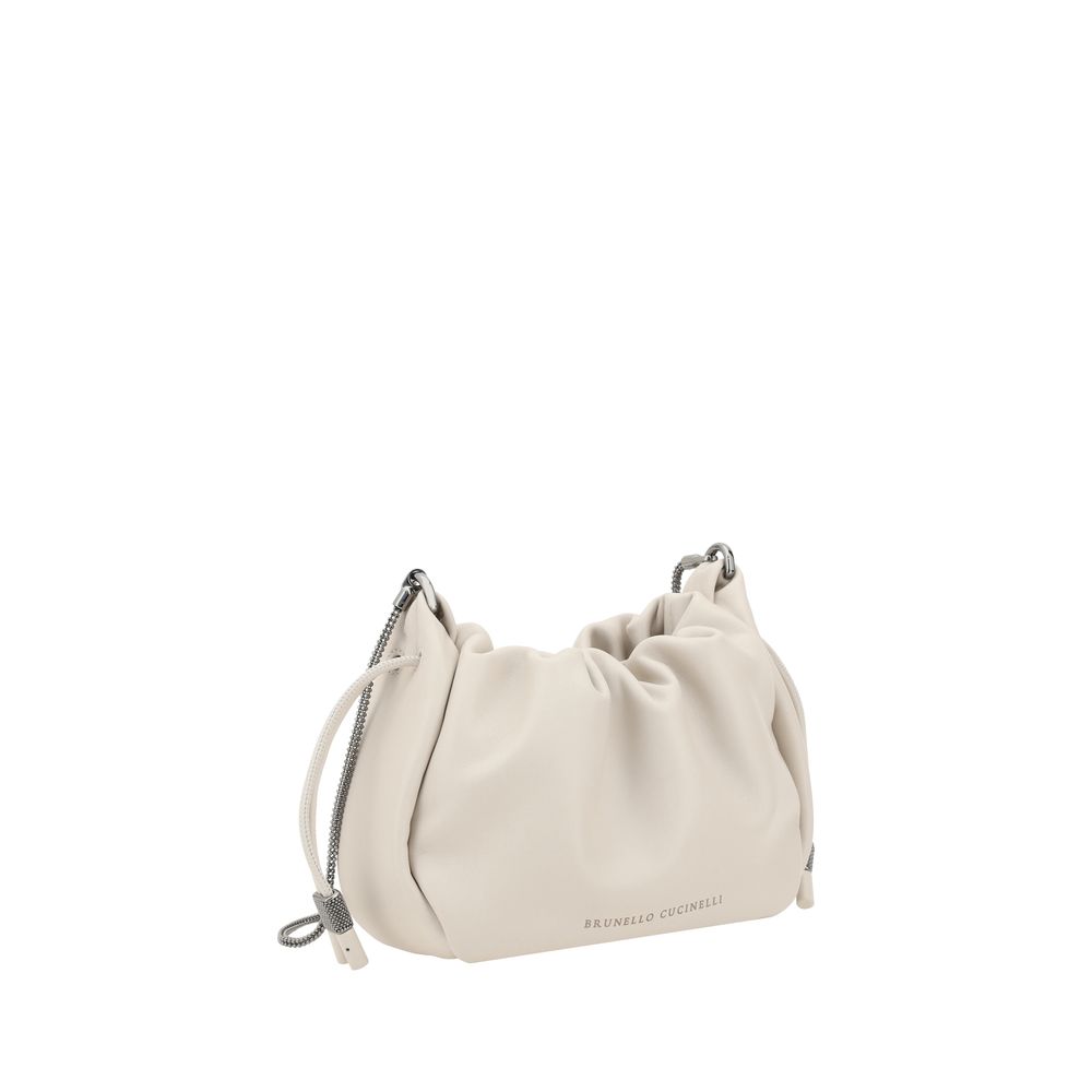 Brunello Cucinelli’s Bucket Mellow Mini leather Shoulder Bag