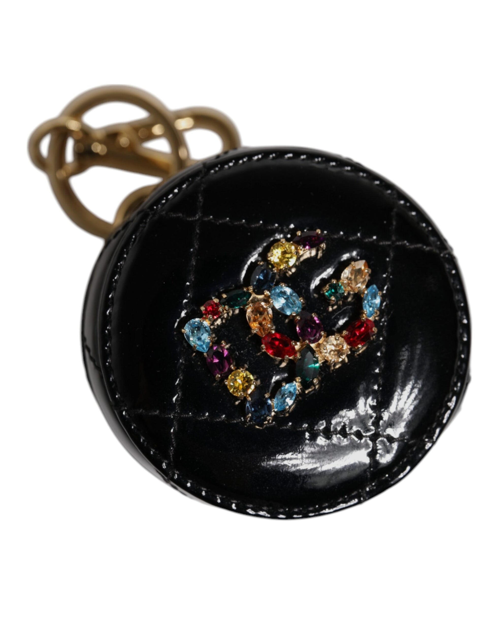 Dolce Gabbana Leather Zip Around Coin Purse Embellished Lamb Leather Signature Made In Italy by Dolce & Gabbana
