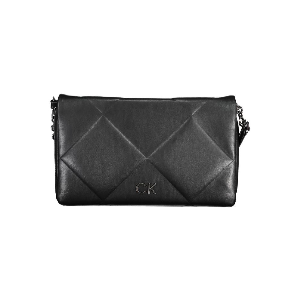Adjustable Shoulder Bag Two Compartments Clip Closure For Everyday Use And Travel by Calvin Klein