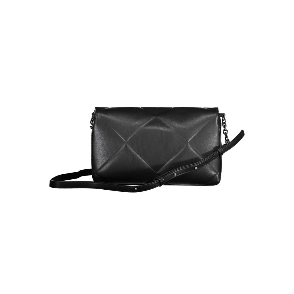 Adjustable Shoulder Bag Two Compartments Clip Closure For Everyday Use And Travel by Calvin Klein