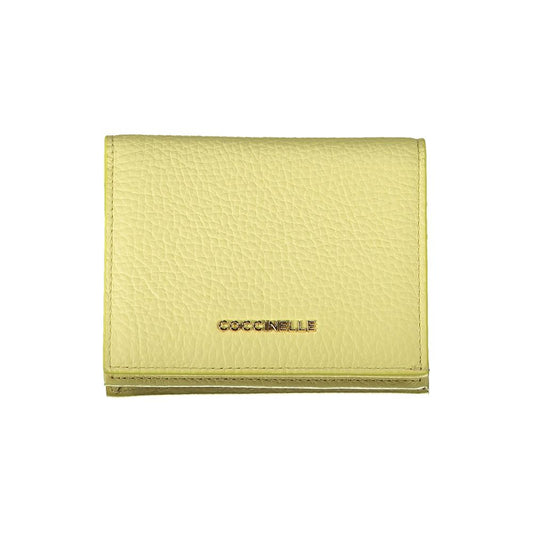 Heritage Collection Premium Leather Wallet With Coin Pocket Card Slots Zip Closure by Coccinelle