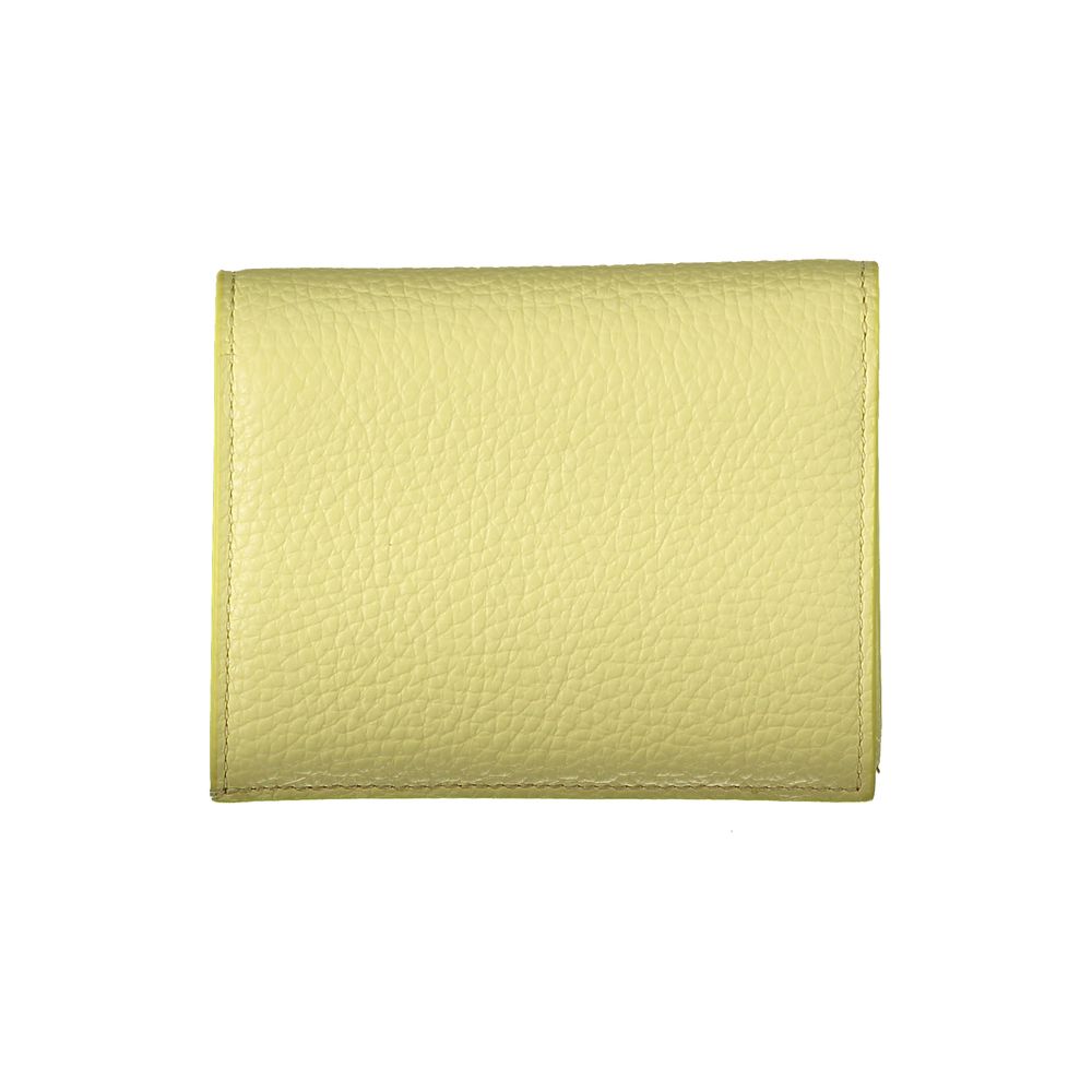 Heritage Collection Premium Leather Wallet With Coin Pocket Card Slots Zip Closure by Coccinelle