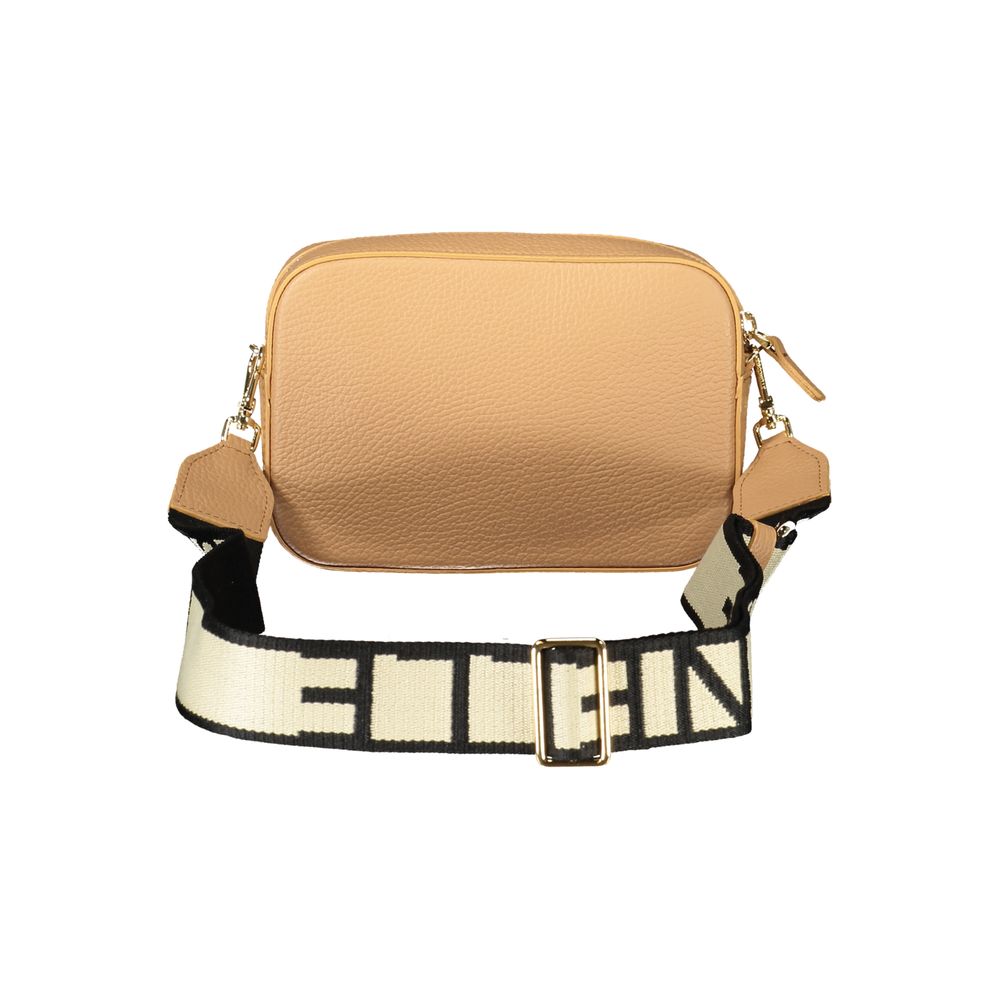 Coccinelle TEBE Leather Handbag Brown Collection Exclusive Craftsmanship Premium Calfskin by Coccinelle