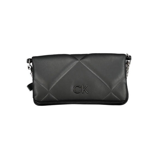 Convertible Chain Shoulder Bag Adjustable Belt For Two Wear Styles Lightweight Design Magnetic Closure by Calvin Klein
