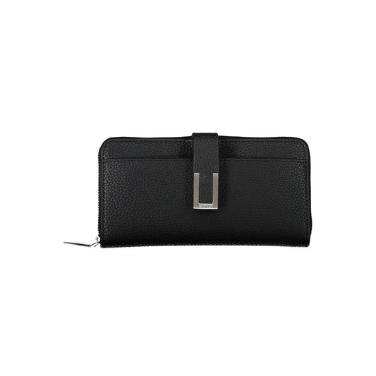 Calvin Klein Black Wallet for Women with Five Compartments Coin Purse and Secure Closures by Calvin Klein