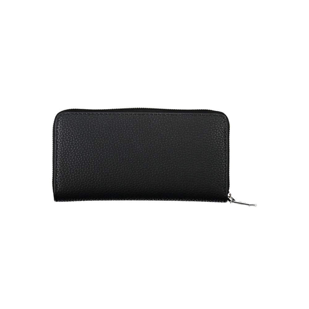 Calvin Klein Black Wallet for Women with Five Compartments Coin Purse and Secure Closures by Calvin Klein