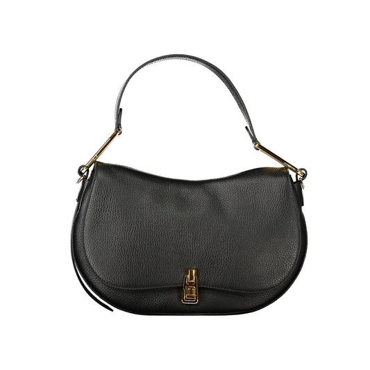 Coccinelle Magie Soft Leather Handbag Black Timeless Craft Prestige Collection Exclusive by Coccinelle