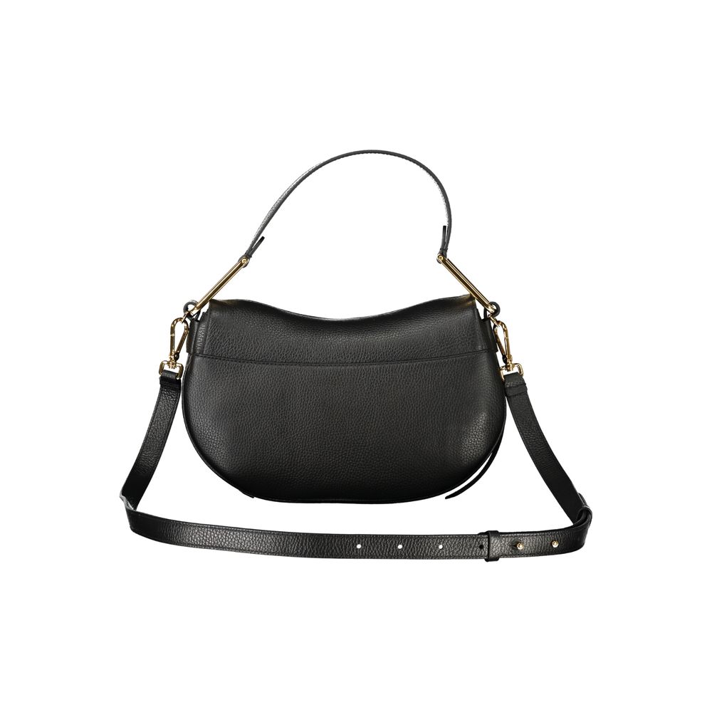 Coccinelle Magie Soft Leather Handbag Black Timeless Craft Prestige Collection Exclusive by Coccinelle
