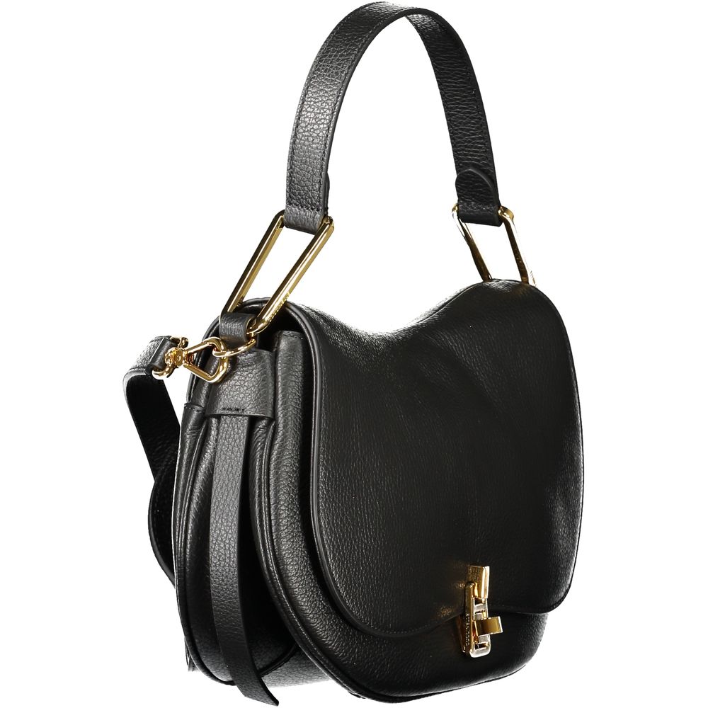 Coccinelle Magie Soft Leather Handbag Black Timeless Craft Prestige Collection Exclusive by Coccinelle