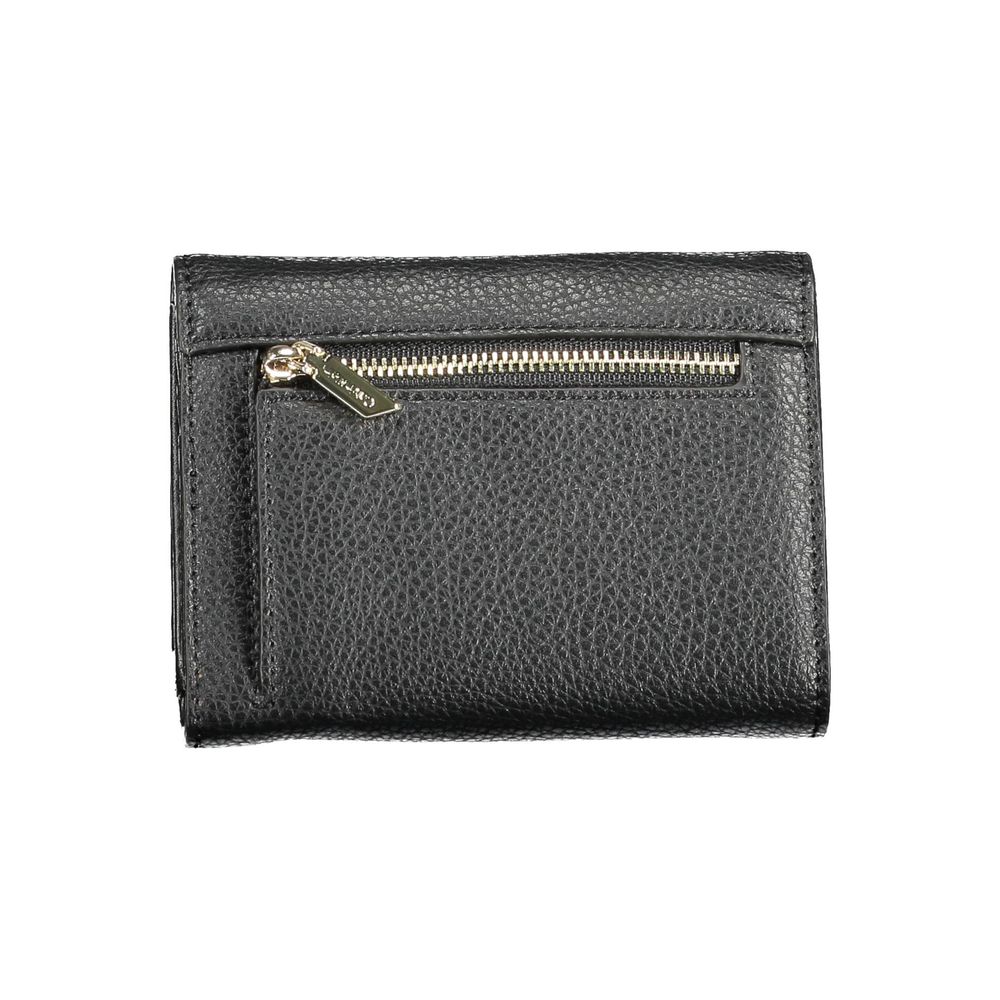 Calvin Klein RFID Blocking Wallet Black Polyethylene Slim Cardholder With Secure RFID Protection by Calvin Klein