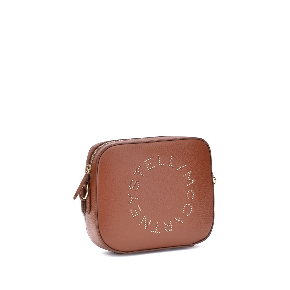 Stella McCartney Faux Leather Sustainable Shoulder Bag With Adjustable Strap And Zippered Closure by Stella McCartney