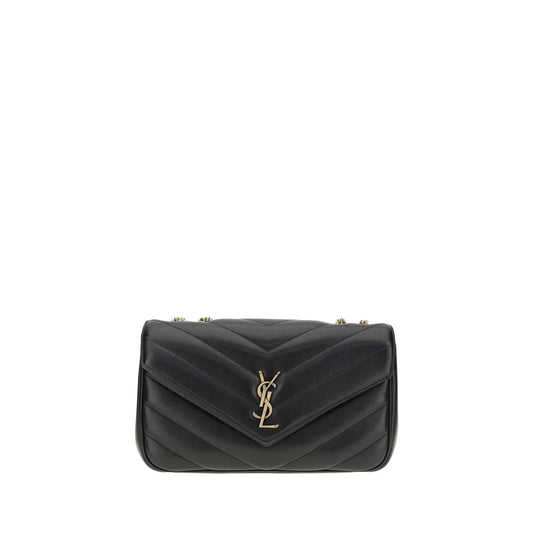 Saint Laurent LouLou Shoulder Bag Quilted Leather With Magnetic Closure For Day To Night Versatility by Saint Laurent