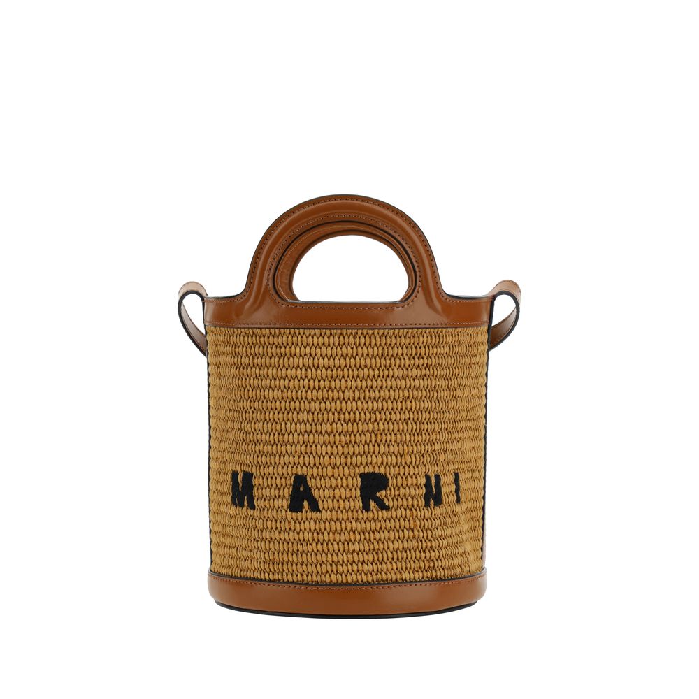 Marni Tropicalia Raffia Bucket Bag