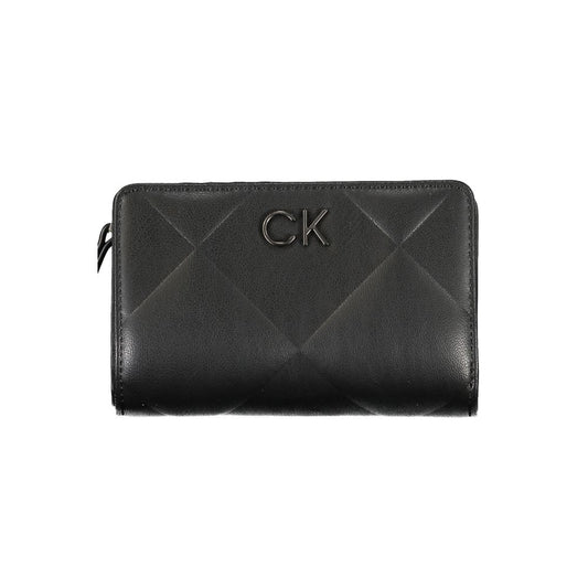 Calvin Klein RFID Blocking Wallet Black Leather Compact Secure Card Holder For Everyday Use by Calvin Klein