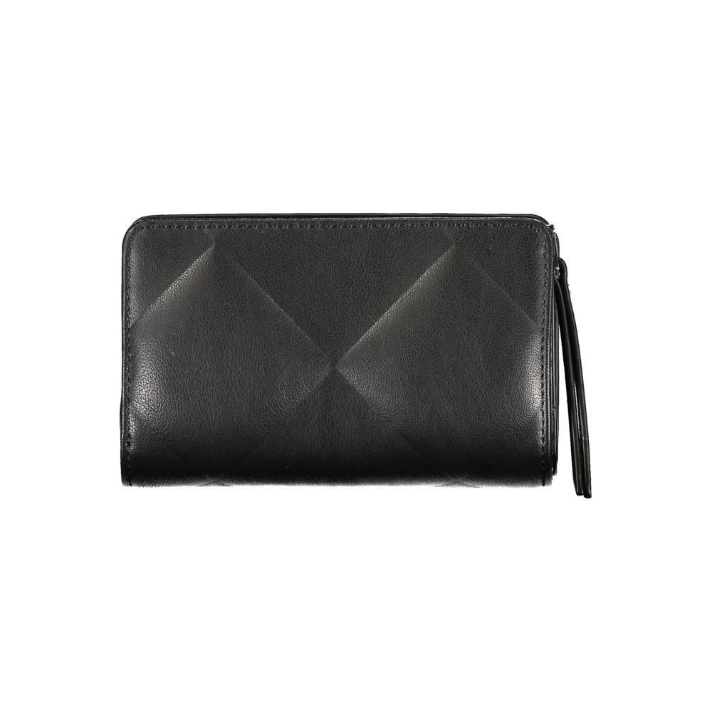 Calvin Klein RFID Blocking Wallet Black Leather Compact Secure Card Holder For Everyday Use by Calvin Klein