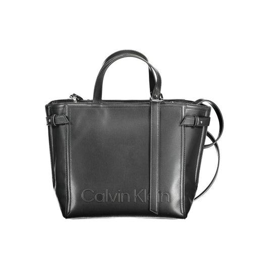 Calvin Klein Black Handbag Eco Chic Everyday Carry for Modern Eco Conscious Fashion Lovers by Calvin Klein
