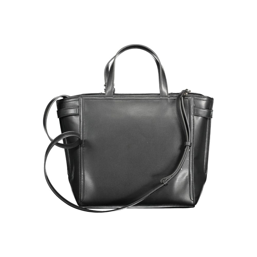 Calvin Klein Black Handbag Eco Chic Everyday Carry for Modern Eco Conscious Fashion Lovers by Calvin Klein