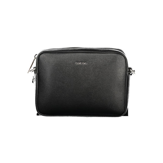 Calvin Klein Black Shoulder Bag Versatile Everyday Accessory With Practical Organization by Calvin Klein
