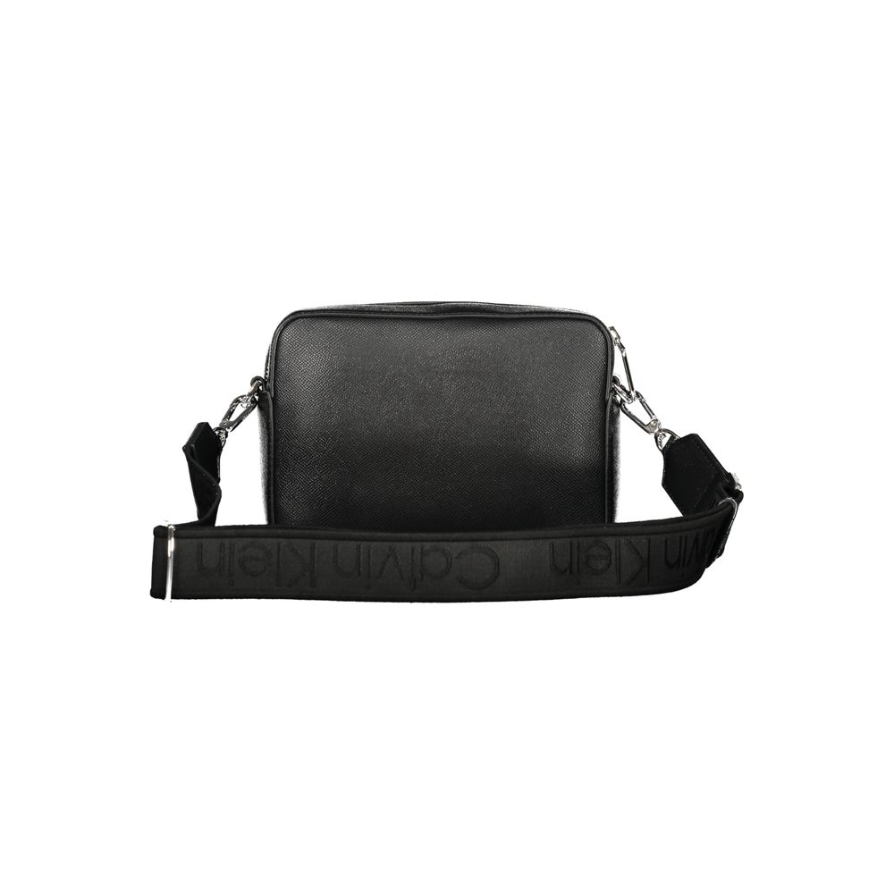 Calvin Klein Black Shoulder Bag Versatile Everyday Accessory With Practical Organization by Calvin Klein