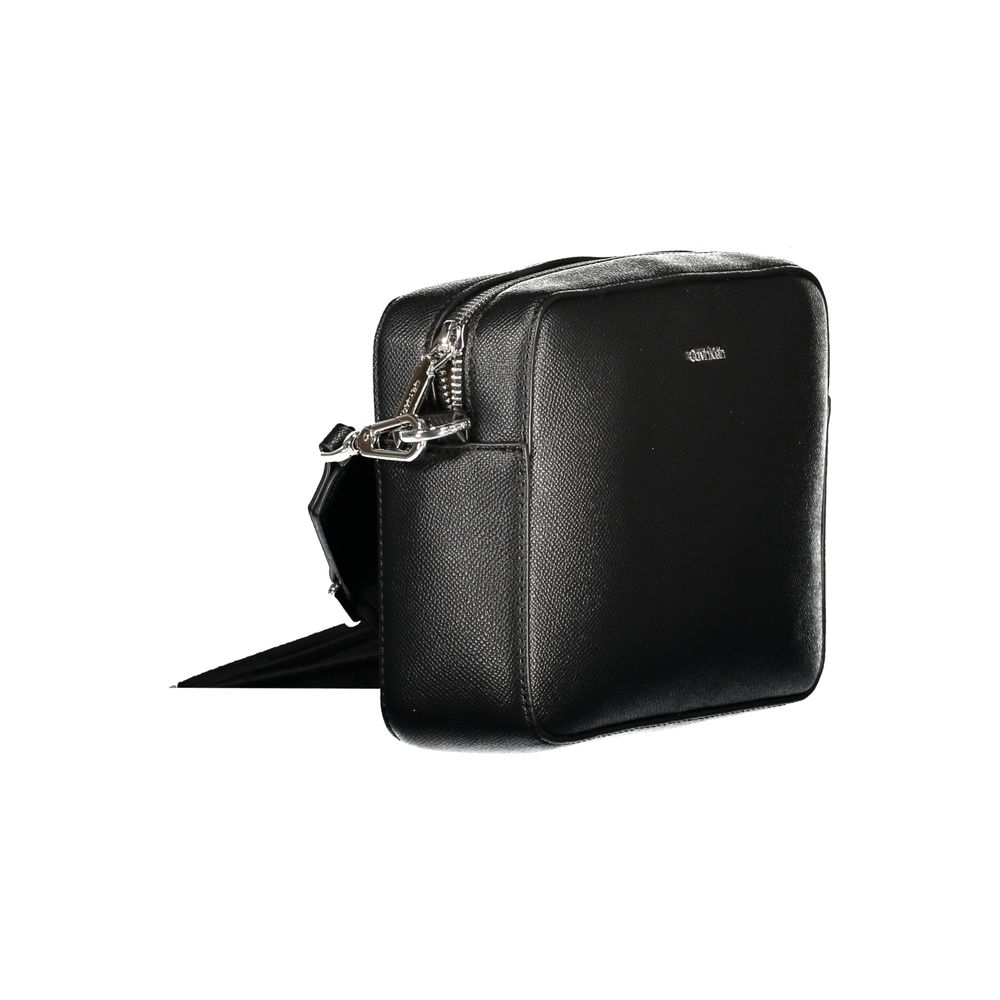 Calvin Klein Black Shoulder Bag Versatile Everyday Accessory With Practical Organization by Calvin Klein