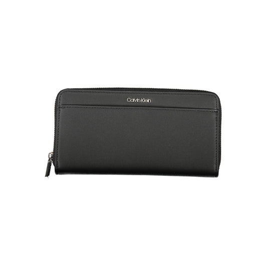 Calvin Klein RFID Blocking Black Wallet Five Compartment Design Sustainable Secure Minimal Everyday Use by Calvin Klein