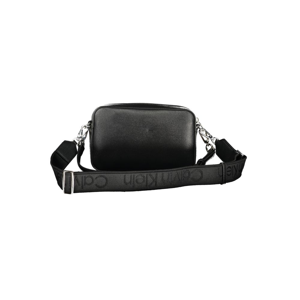 Calvin Klein Black Handbag Sleek Functional And Versatile With Practical Storage For Everyday Sophistication by Calvin Klein