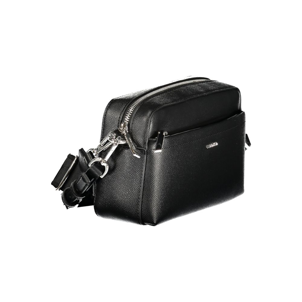 Calvin Klein Black Handbag Sleek Functional And Versatile With Practical Storage For Everyday Sophistication by Calvin Klein