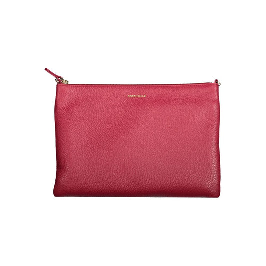 Crossbody Pouch Signature Collection Limited Run Logo Edition With Zip Closure Premium Craftsmanship by Coccinelle