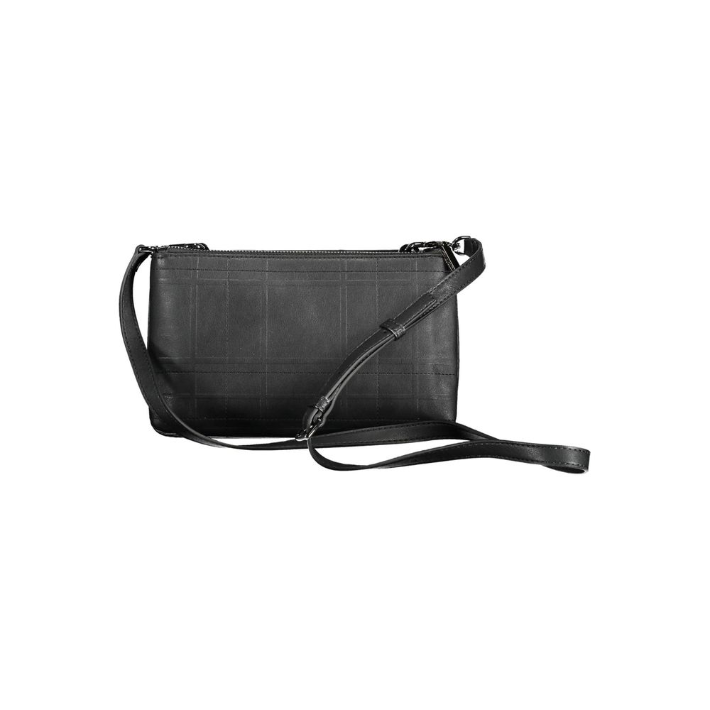 Calvin Klein Black Shoulder Bag Eco Conscious Luxury For Women Sustainable Everyday Use by Calvin Klein